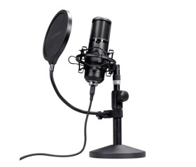 TRUST mikrofon GXT269 Emita II, USB-C, černá EDF_1667680