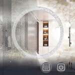 Tutumi - Zrcadlo LED 60cm 107 HOM-02700
