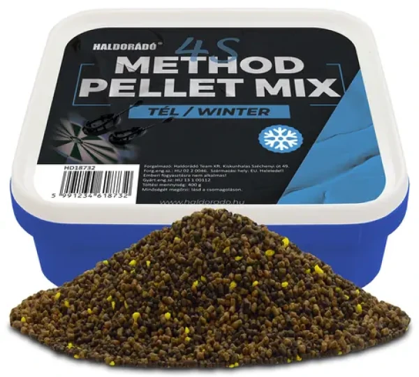Haldorádó Pelety Method Pellet Mix 4S Zima 400g (HD18732)