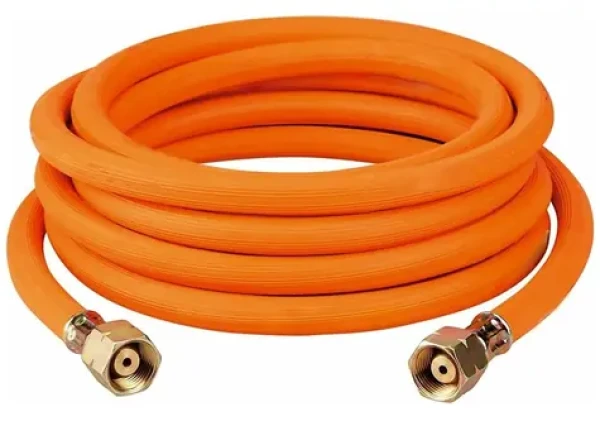 Meva Plynová hadice pro připojení plynové láhve / Plynová hadice / 2x G3/8" konektory / 5 m