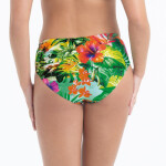 Dámské plavkové kalhotky Mira Bottom kalhotky 8415-0 zelená/květy - Anita Classix 38