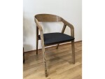 Murdia Dubová židle Frame, patina-černá masiv Typ čalounění: Diosa 19