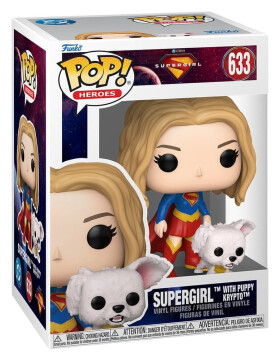 Funko POP Heroes: Supergirl - Supergirl with Puppy Krypto #633