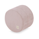 PLUSH NEST PLUSH NEST Podlahový puf kulatý Prémiový manšestr světle růžový Ø 40 × 30 cm