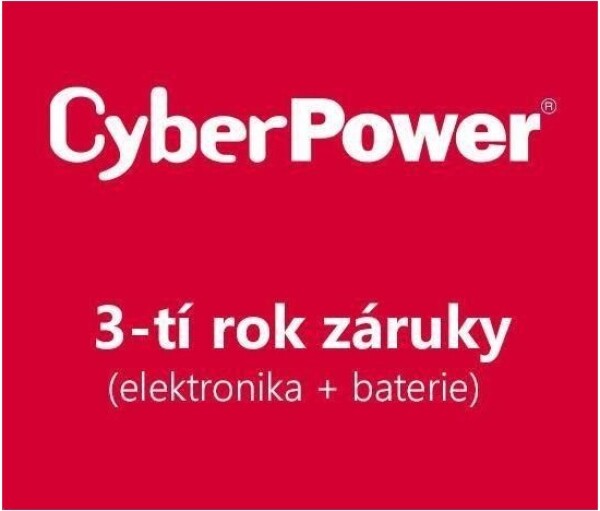 CyberPower 3. rok záruky pro BPSE240V75ART3UOA EDF_295562