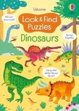Look and Find Puzzles Dinosaurs - Kirsteen Robson