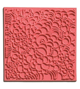 CERNIT polymerová textura - bubliny 90 x 90mm