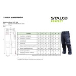 Kalhoty pracovní PROFESSIONAL FLEX LINE, XL/56, STALCO PERFECT