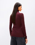 Tričko Armedangels Grazilianaa Soft 3320 dark cranberry