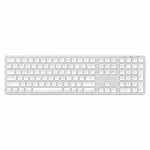 Satechi Wireless Keyboard stříbrná / bezdrátová klávesnice / Bluetooth / ND layout (ST-AMBKS-ND)
