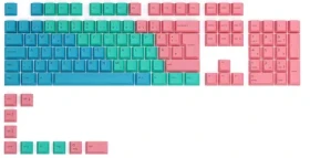 Glorious vyměnitelné klávesy GPBT DE Pastel / 115 ks / DE layout / Cherry MX(+) (GLO-KC-GPBT-P-DE)