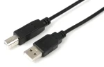 MicroConnect USB 2.0 A-B 0,3 m černá / USB kabel / USB-A / USB-B / 480 Mbit/s (USBAB03B)