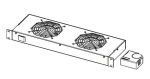 Legrand EVO / Ventilační jednotka / 1U / 2x ventilátor / Termostat (EC1U2V)