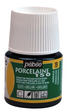 Pébéo Barva na porcelán a sklo Porcelaine 150 45 ml - zelená smaragdová 19