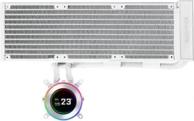 Lian Li HydroShift II LCD-C 360 AiO vodní chlazení bílá / 360 mm / ARGB / LCD / 3200 RPM / 28 dB / Intel + AMD (GHS2LCD36W)