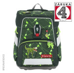 Školní aktovka SPACE SHINE Dino Night Tyro 5 dílný set, AGR certifikát