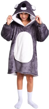 Cozy Noxxiez mikinová deka pro děti 7-12 let - Koala