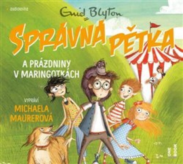 Správná pětka prázdniny maringotkách Enid Blytonová