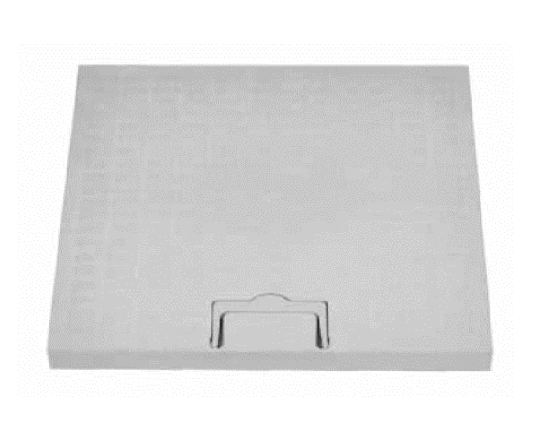 MIDAS Poklop PP DN 400 x 400 mm s madlem , zatížení do 1,5t