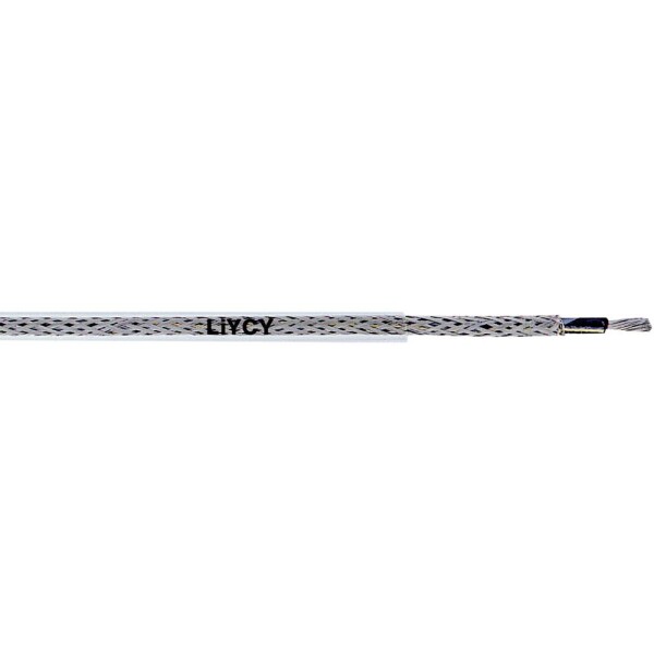 LAPP 4530101 lanko/ licna, LiYCY, 1 x 0.14 mm², transparentní, 100 m