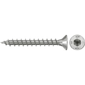 Fischer 574056 šrouby do dřevotřísky 3 mm 35 mm TX Nerezová ocel 200 ks