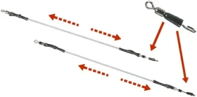 Fil Fishing Feeder Guma Links Quick Change Swivel 2ks (75-8840)