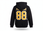 Outerstuff Dětská mikina David Pastrňák #88 Boston Bruins NHL Flat Alt Cpt N&N Flc Hood Velikost: Dětské XL (164 - 170)