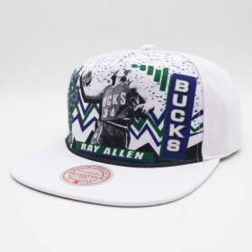Mitchell & Ness Pánská kšiltovka Milwaukee Bucks NBA Ray Allen 90s Playa Deadstock Snapback
