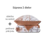 Beránková souprava TARTAN 2 ks