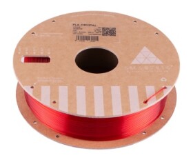 PLA filament CRYSTAL Red 1,75 mm Smartfil 1 kg