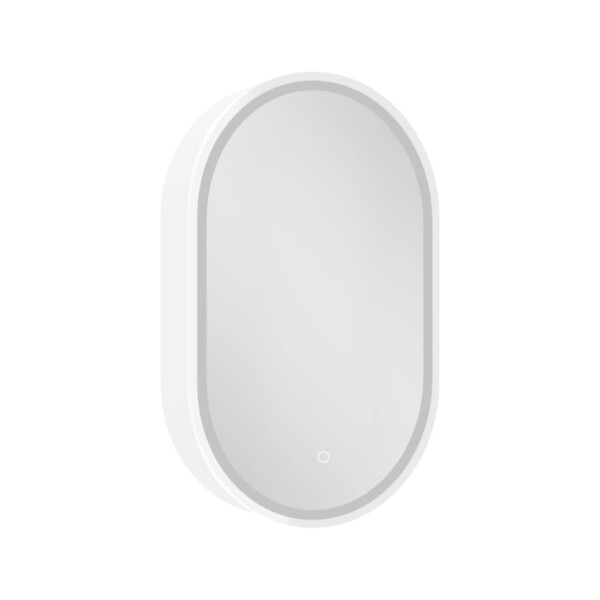 Zrcadlová skříňka s osvětlením SAT 50x80 cm kov SATZGALED5080BI SATZGALED5080BI