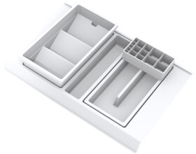 Gollinuci Koupelnový organizér bílý 422x308