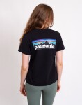 Tričko Patagonia W's P-6 Logo Responsibili-Tee® Black