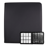 Album na karty TCG Guru 12-Pocket Zippered - Xenon Black na 480 karet