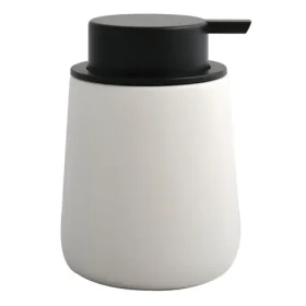 MSV MAONIE dávkovač mýdla bílo-černý / keramika / 350 ml (3700703918523)