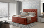 Boxspring Clover Rozměr: 140 x 200 cm, látka: Dora 21