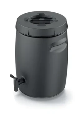 PROSPERPLAST COMBIOLIQ 55 l černá / Kompostér / Objem 55 l / Výška 60,2 cm / Šířka 38 cm / Plast (IBFT55-S411)