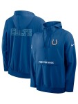 Nike Pánská bunda Indianapolis Colts NFL 2026 Rivalries Sideline Half-Zip Anorak Velikost: 2XL