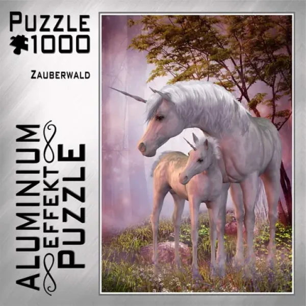 M.I.C. Metalické puzzle Kouzelný les