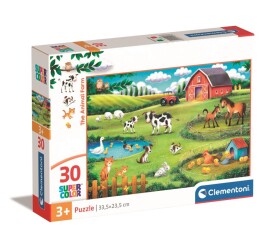 Puzzle Zvířecí farma 30 dílků - Comansi