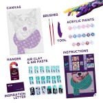 OKTO Malba a 3D modelování obraz "Fashion Corgi" 30x40 cm, OKTO, W051118