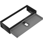 MEXEN - Box-A skříňka pro umyvadlo 120, 1 šuplík, černá lesk 91AX0-1200-235-1-70