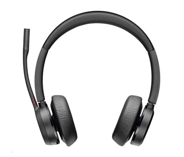 Poly Voyager 4320 MS Teams bezdrátová náhlavní souprava, BT700 USB-A adaptér, stereo, nabíjecí stojánek EDF_1457748