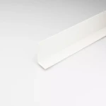 Rohový Profil PVC Bílý Satén 20x20x1000