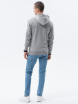 Pánská mikina Ombre Sweatshirt B977-1 Grey Melange
