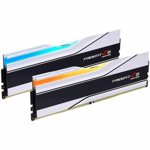 G.Skill Trident Z5 Neo White RGB 48GB (2x 24GB) DDR5 6400MHz / CL32 / DIMM / 1.35V / Non-ECC / Unbuffered / EXPO (F5-6400J3239F24GX2-TZ5NRW)