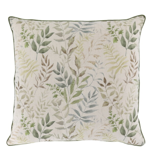 Chic Antique Povlak na polštář Aix Leaves Pattern 60 × 60 cm, multi barva, textil