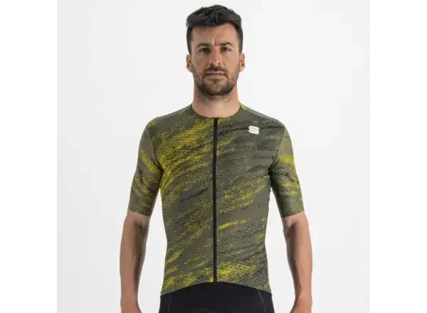 Sportful Cliff Supergiara pánský dres krátký rukáv beetle vel. L