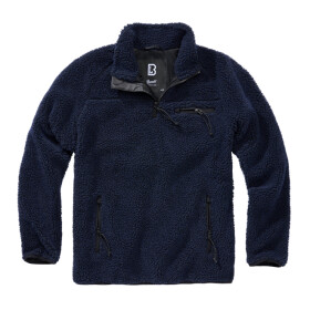 Brandit Svetr Teddyfleece Troyer navy L
