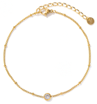 ELENYS Liora – pozlacený náramek 18K žluté zlato Délka náramku: 21+5 cm / max. 26 cm